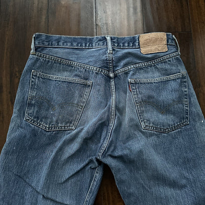 Levis 501 XX Big E True Vintage 60s Redline Selvedge Denim Jeans 1960s 32x28 31