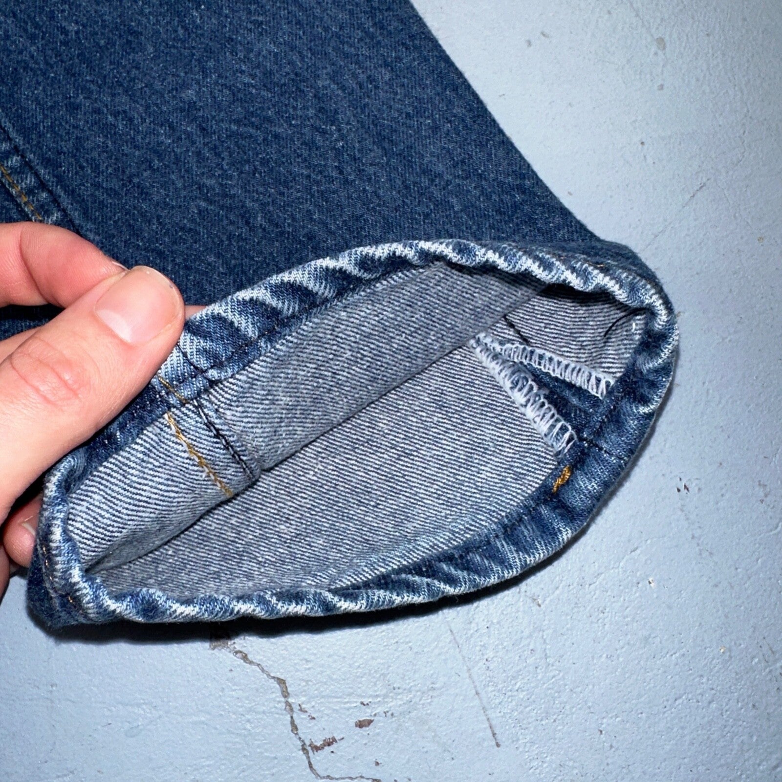 Levis 501 Vintage 80s USA XX Straight Leg Jeans Blue 26501 Med Wash Act 25x27