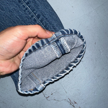 Levis 501 Vintage 90s USA XX Straight Leg Jeans Blue Med Wash 32x36 Act 29x32