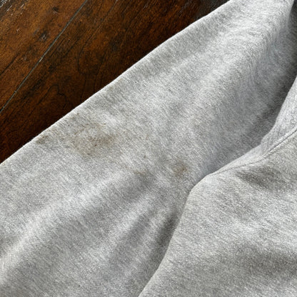 Vintage Nike Crewneck Sweater Gray Essential Super Bowl XXXV Tampa Y2K