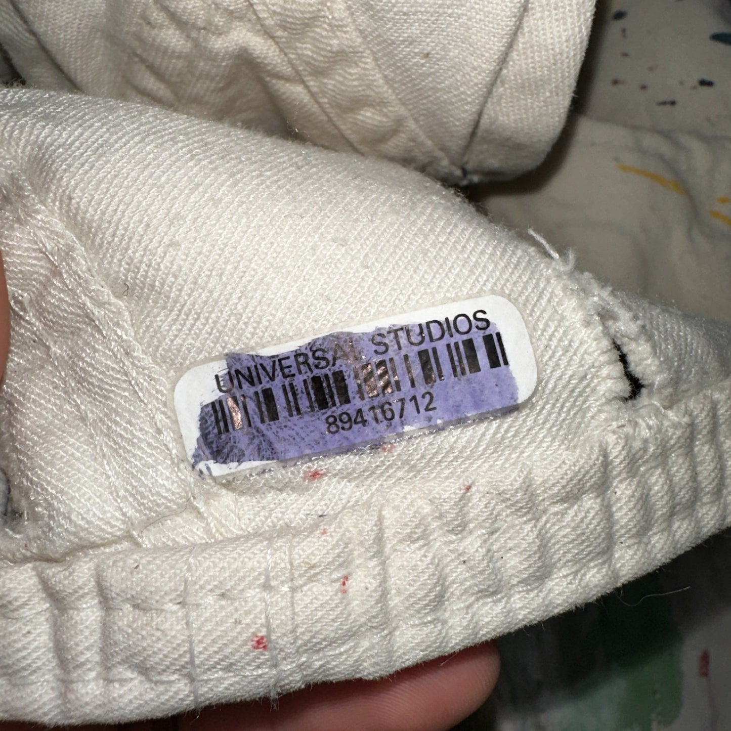 VTG Washington Dee Cee Thrashed Overalls Carpenter Bibs Workwear Painter Paint