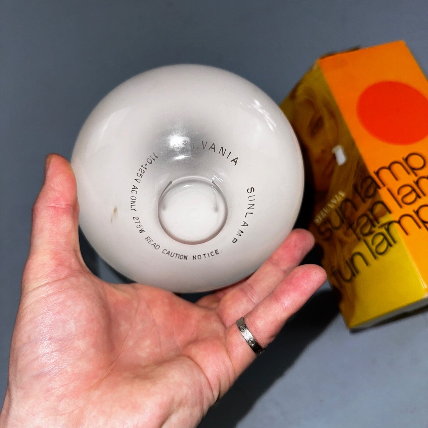 USA Vintage Levitron Industrial Style Cage Chicken Coop Sun Tan Lamp Box