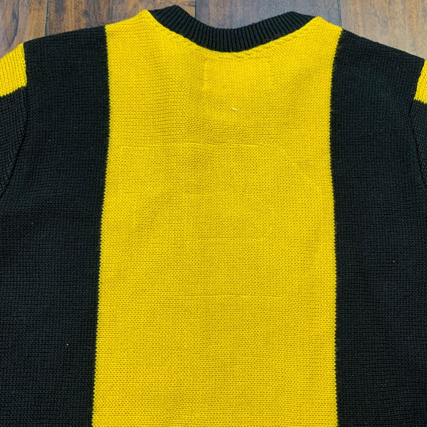 1950s Bill Bakers Oregon 50s USA Made Vintage Sweater Yellow Wool Rare 40s WWII