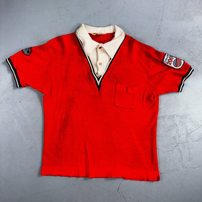 1960s Chain Stitch Bowling Shirt Nat Nast Hilton Salem Oregon 60s 70s Rockabilly