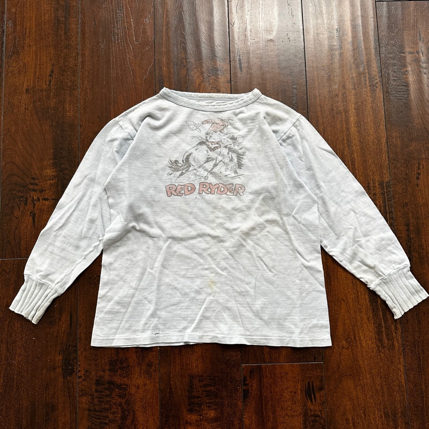 VTG 60s Red Ryder Graphic T Colorado Rodeo Cowboy Rockabilly 1960s 70s XXS Shirt