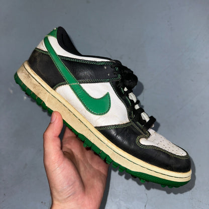 Nike SB Dunk NG Golf - SIZE 8.5 - 484294-100 White Court Green Black OG QS