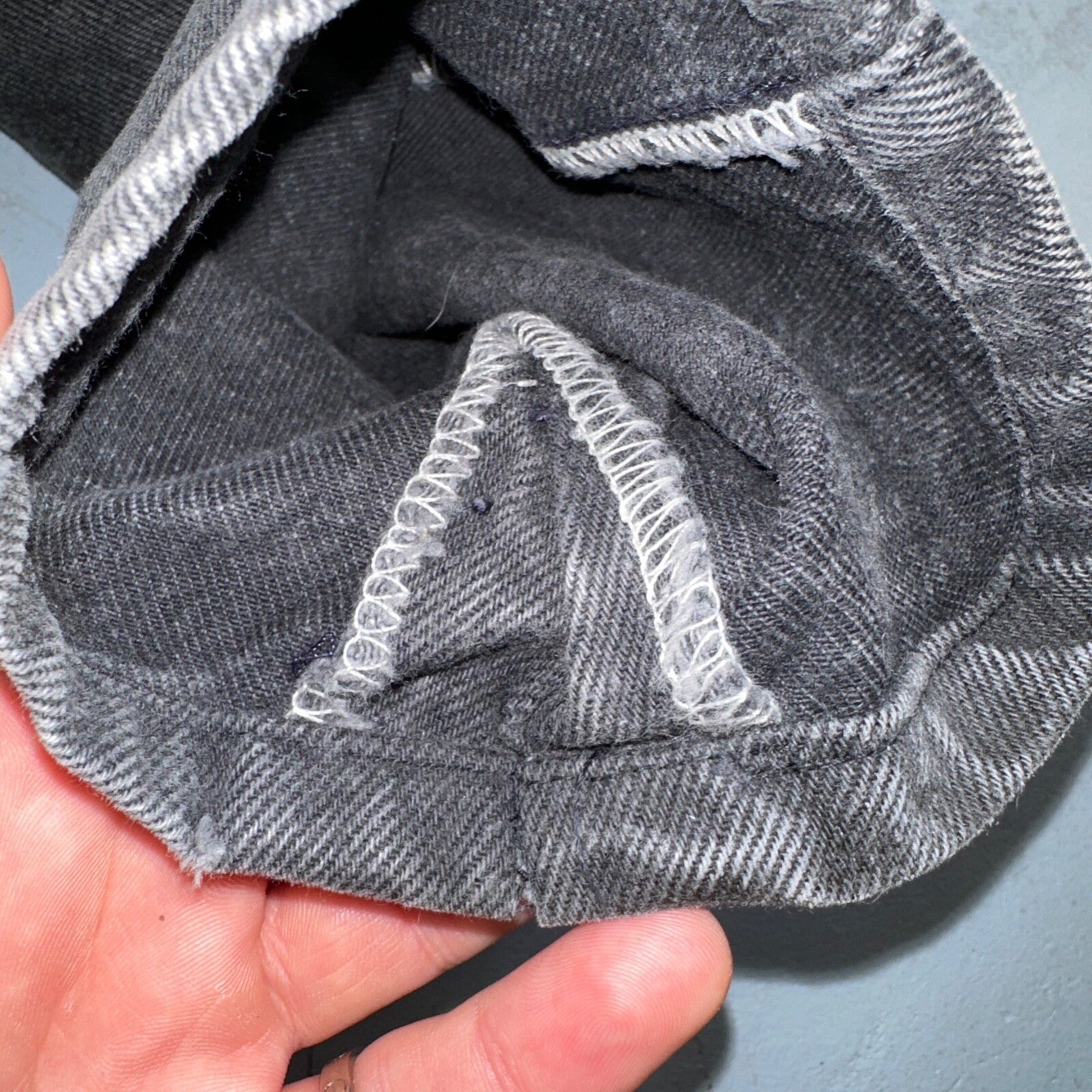 Levis 501 Vintage 90s USA XX Straight Leg Jeans Black Wash 11 Act Altered 27x26