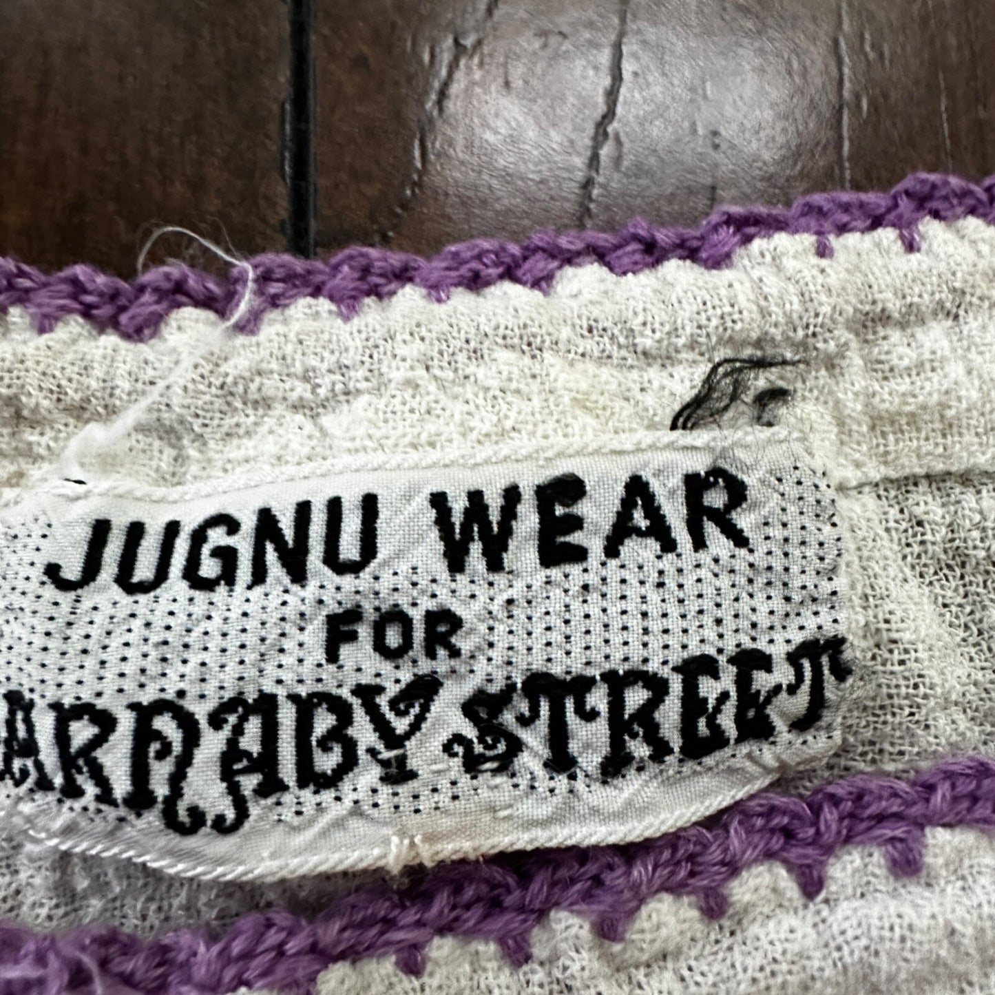 Vintage USA Rockabilly Womens Top 60s 70s Jung Wear Arraby Street RARE