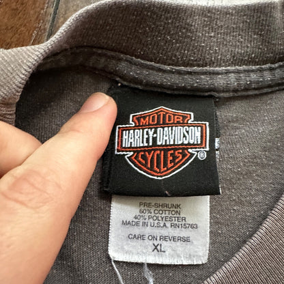 Harley Davidson USA Motorcycle Vintage Style T Shirt Skull Y2K Toy Story