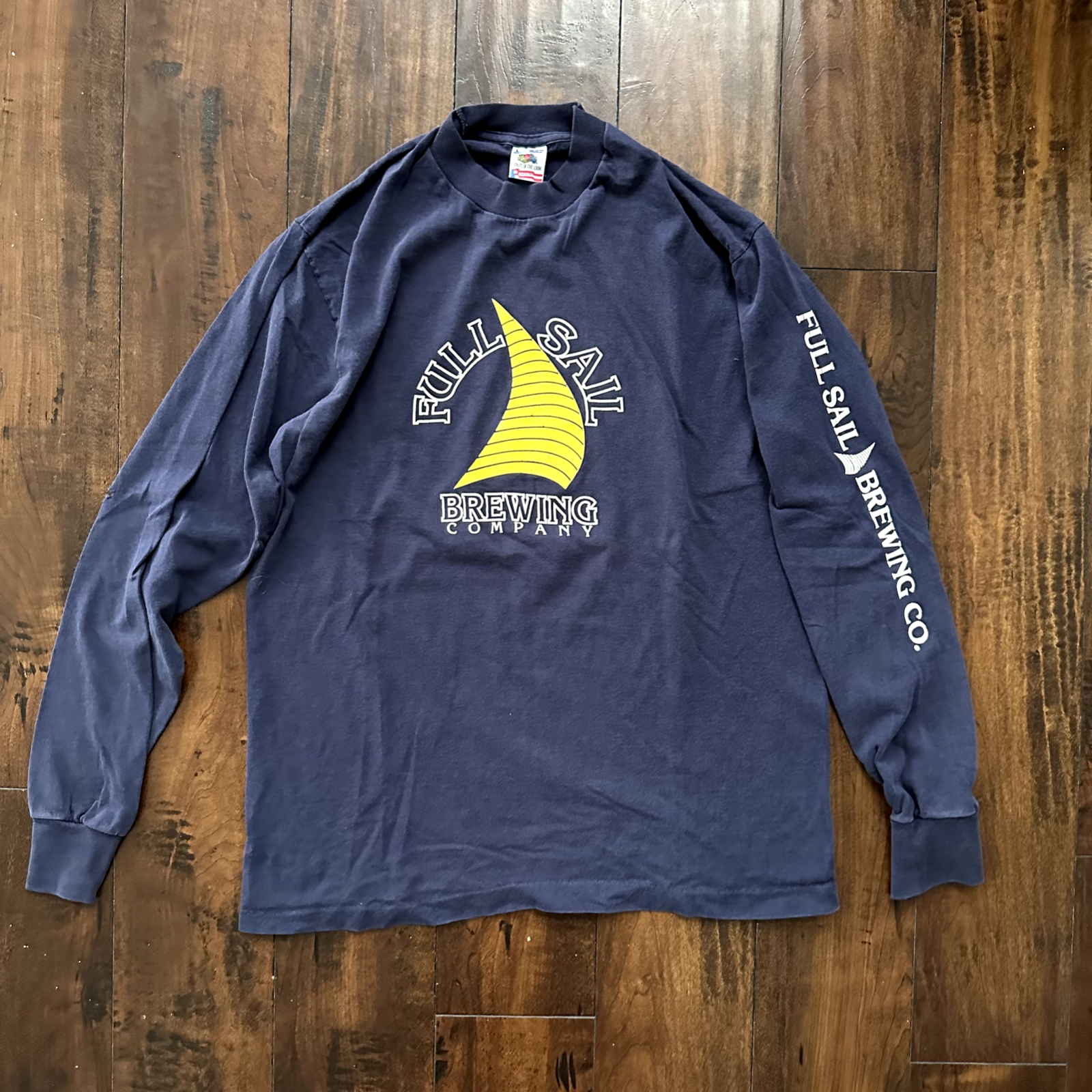 Full Sail Brewing Company Vintage T Shirt 90s Long Sleeve Funny Beer Drinking