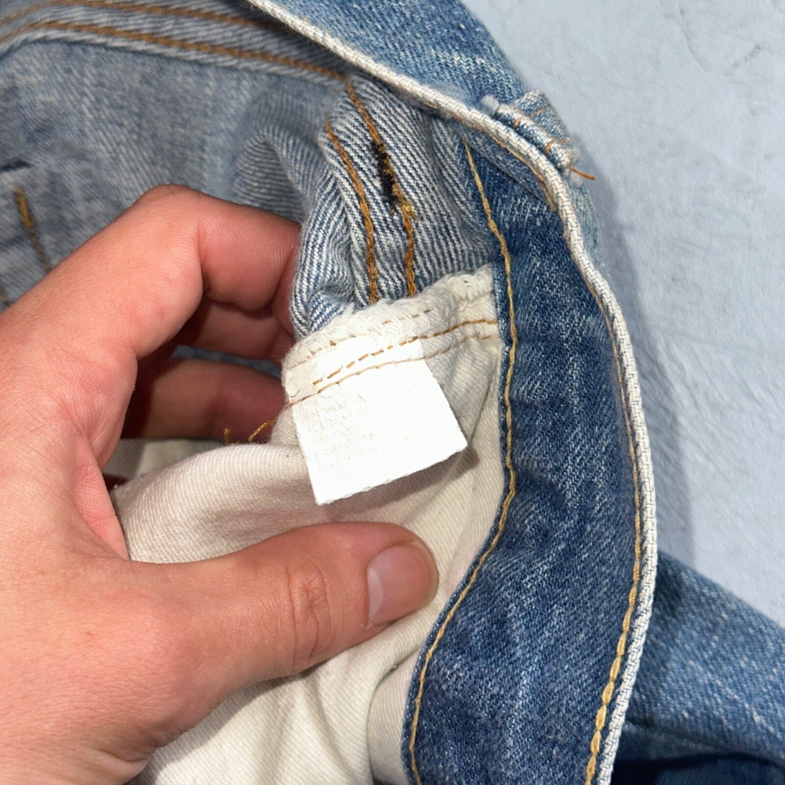 Levis 501 Vintage 70s SS Redline Selvedge USA XX Jeans Med Wash 30x31 Act 28x27