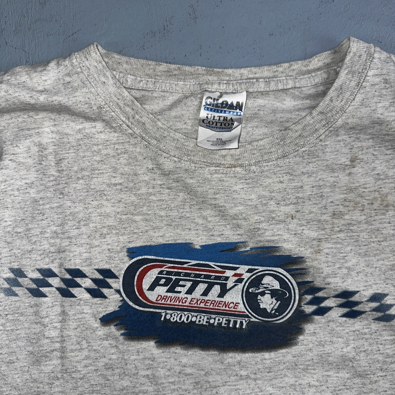 Vintage Dale Earnhardt Richard Petty Winston Cup Shirt Mens 2XL AOP NASCAR Y2K