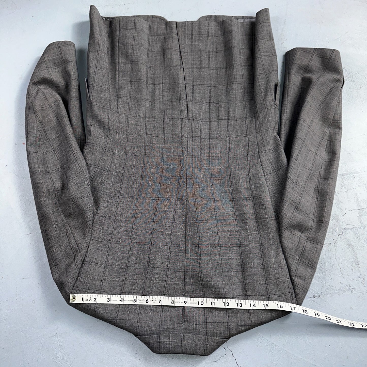 VTG Mens 2 PC Suit 38 Jacket Coat Pants Gray Rockabilly 60s 1960s Petrocelli