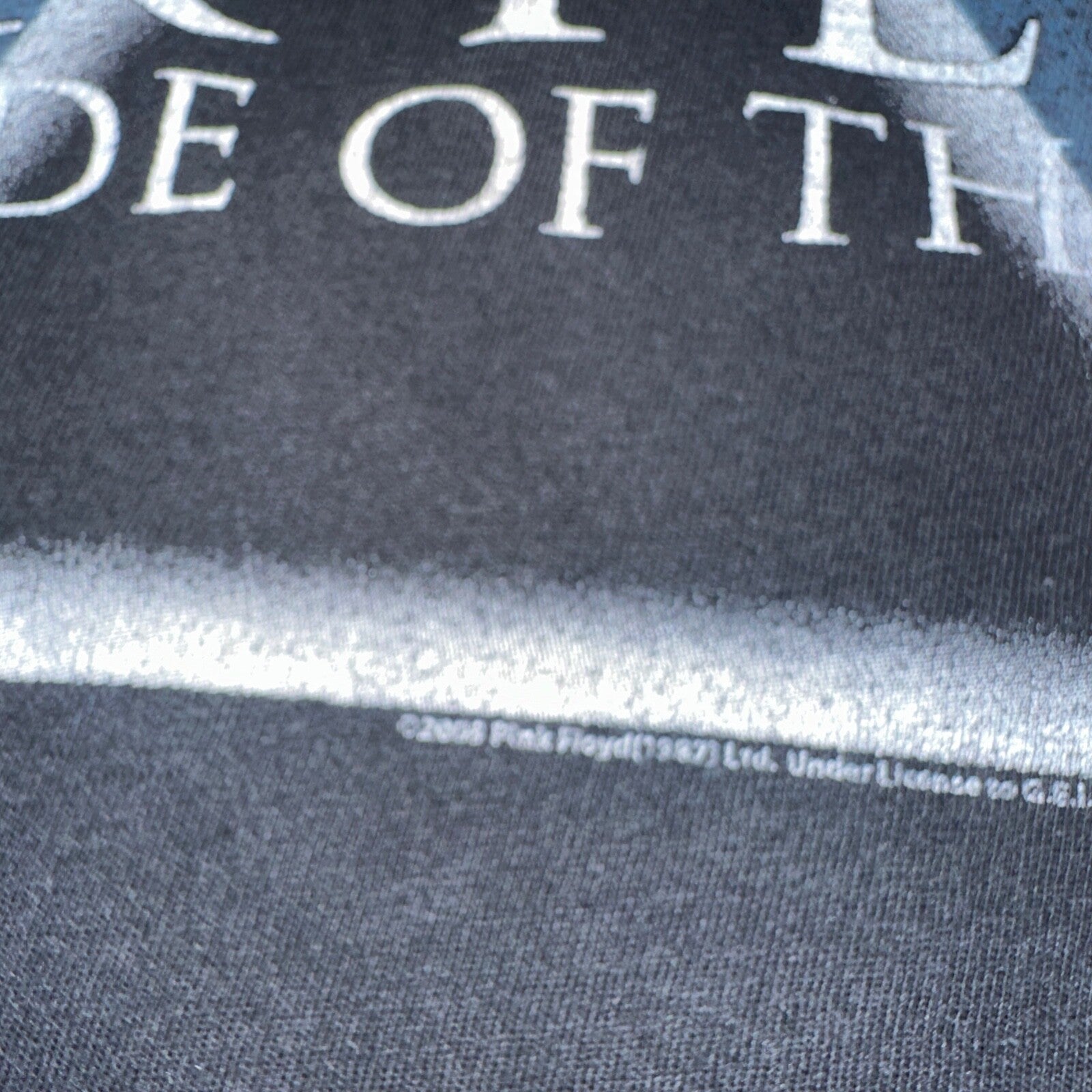 Pink Floyd Music Band 2008 VTG T Shirt Y2K Classic Rock Dark Side Of Moon