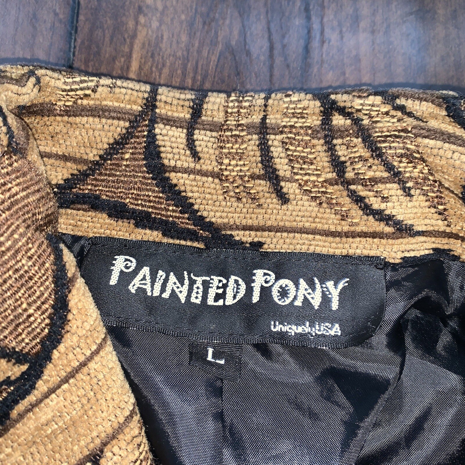 80s Vintage Painted Pony Western Wear Women's Jacket Button Down VTG 1980s