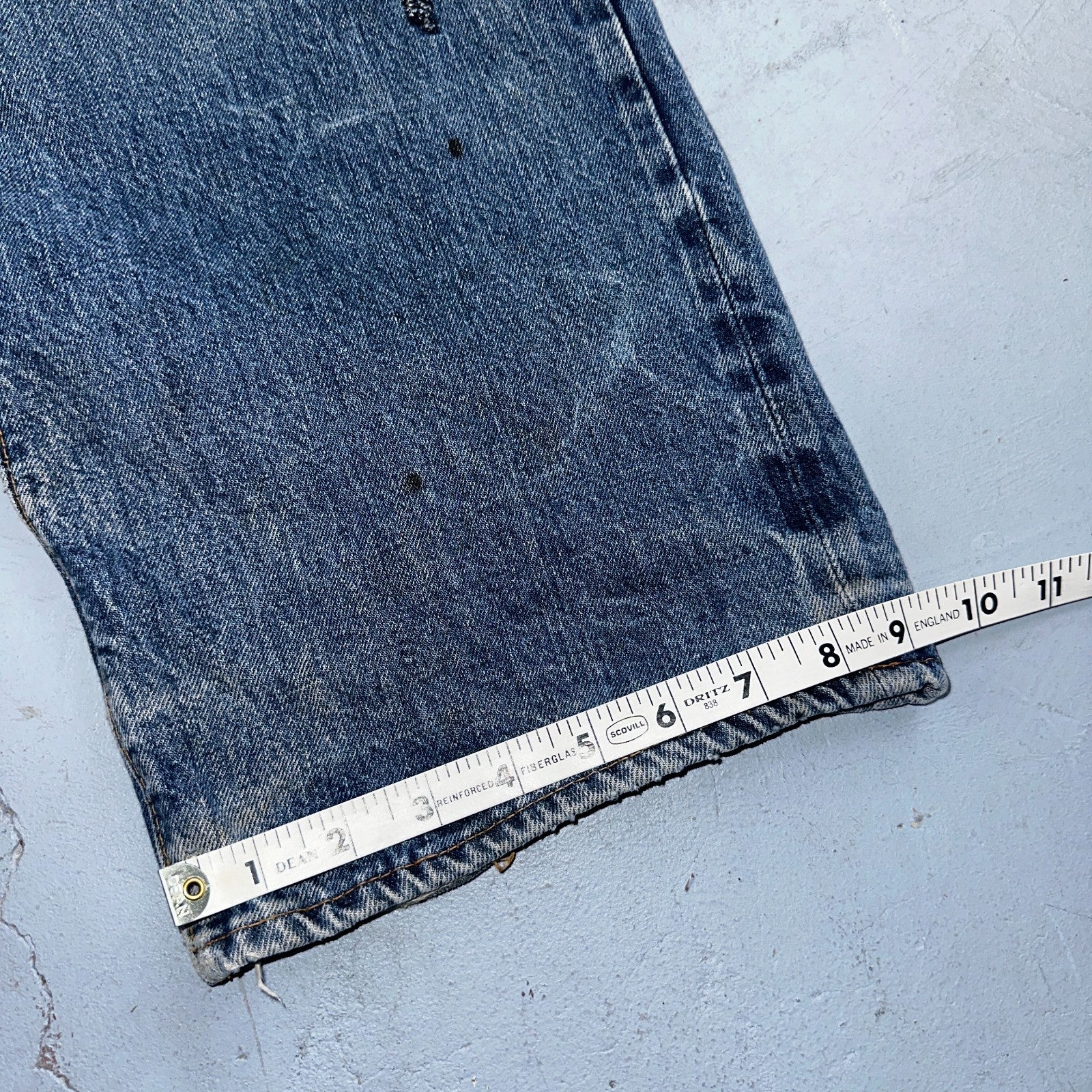 Levis 501 Vintage 70s SS Redline Selvedge USA XX Jeans Med Wash 48x30 Act 43x26