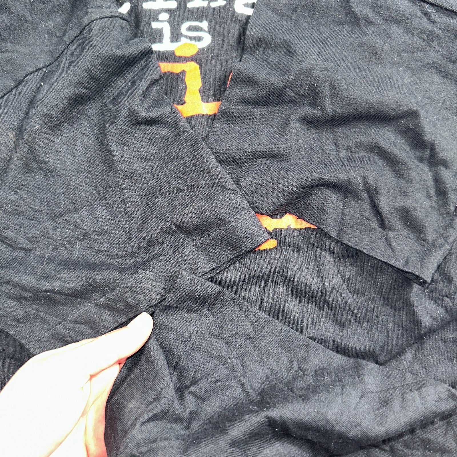 Nascar Racing FOTL 90s VTG T Shirt Winston Cup Fast Cars MPH Text XL Quote Black