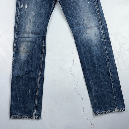 Levis 501 Vintage 90s XX Straight Leg Jeans Y2K Med Wash 33x36 Act 32x34