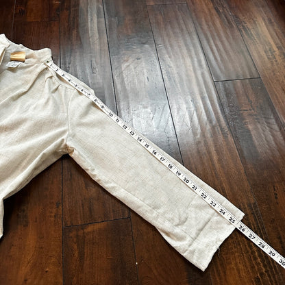 Vintage USA Rockabilly Womens Button Shirt 80s 70s Top Missing Button M