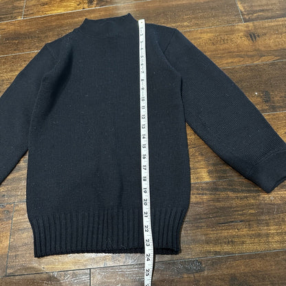 Vintage WW2 WWII USN Navy Deck Watch Wool Sailor's Sweater 1940s 40s Knit Rare