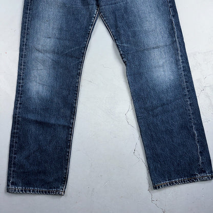 Levis 501 Vintage 90s XX Straight Leg Jeans Y2K Med Wash 33x32 Act 32x31