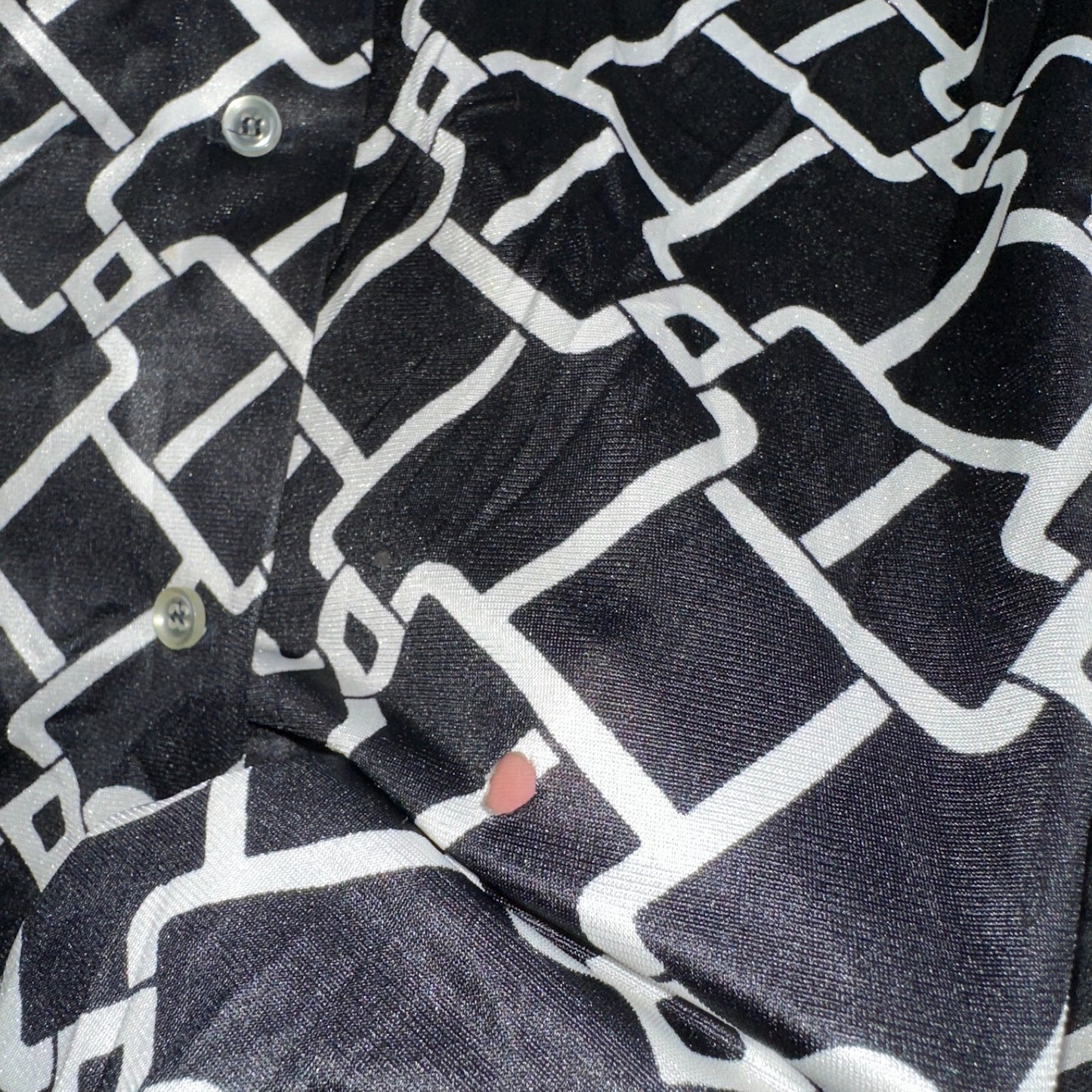 Koret of California Sz 16 Vintage Button Shirt Jacket Collar 70s Rockabilly 60s