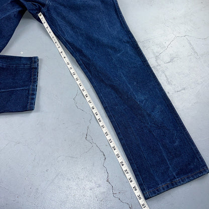 Wrangler Jeans 13MWZ Mens 36x30 Blue Cowboy Cut Vintage Denim Workwear Western