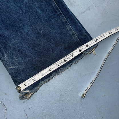 Levis 501 Vintage 80s Redline Selvedge USA XX Jeans Med Wash 48x30 Act 44x25