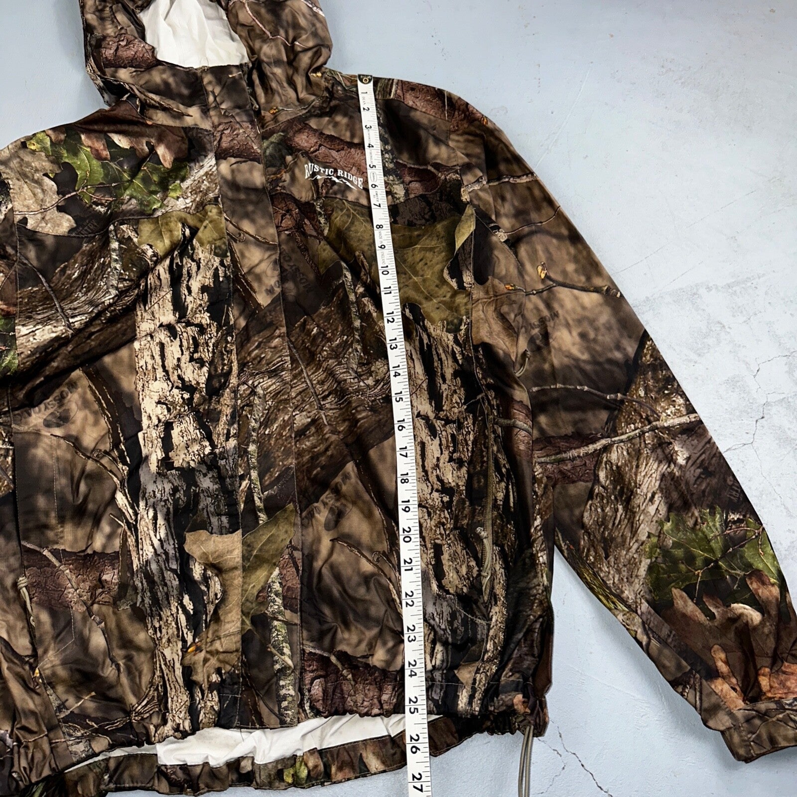 Rustic Ridge XL Womens Camo Jacket Realtree Hunting Light Needs Cleaning