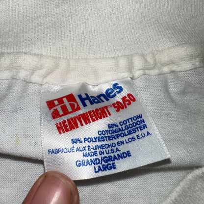 Hanes 90s House Cute Hand Drawn VTG T Shirt Boo Scary Halloween Art Artistic