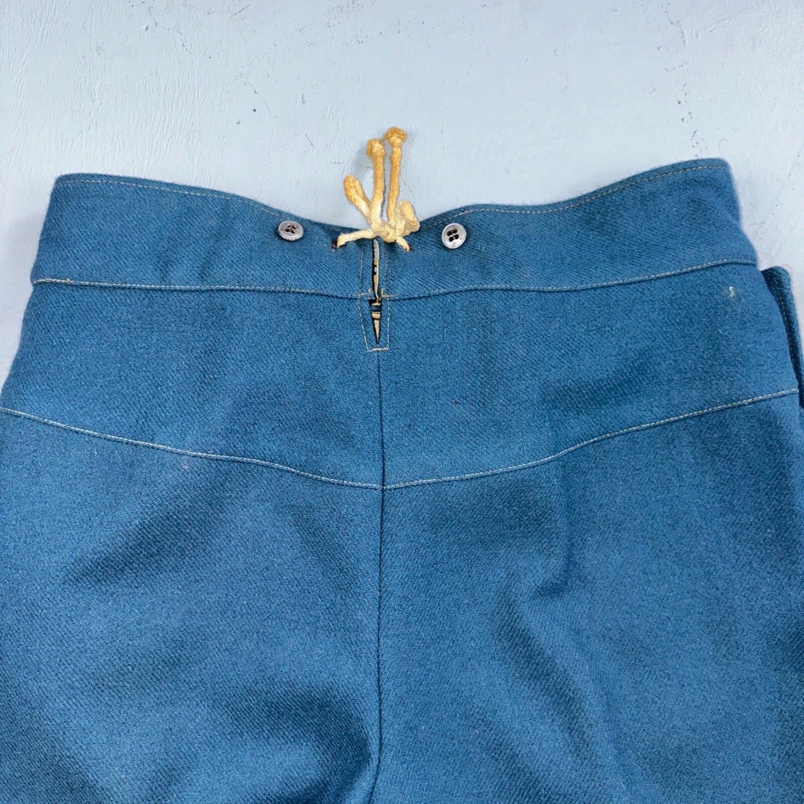C&D Jarnagin Civil War Reenactment Uniform Sky Blue Wool Pants WWI Rare 38