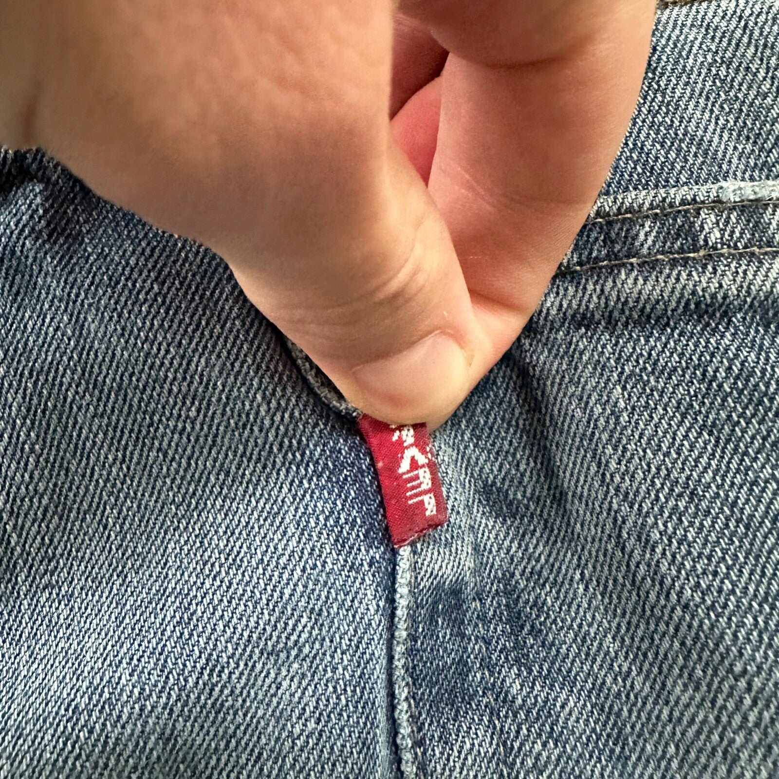 Levis LVC Big E VTG 90s Redline Selvedge Denim 505 Jeans USA Thrashed 36x34 501