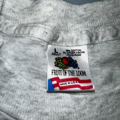 Oregon Trail 90s VTG T Shirt 1993 Gray Single Stitch Travel USA Sunset Rare