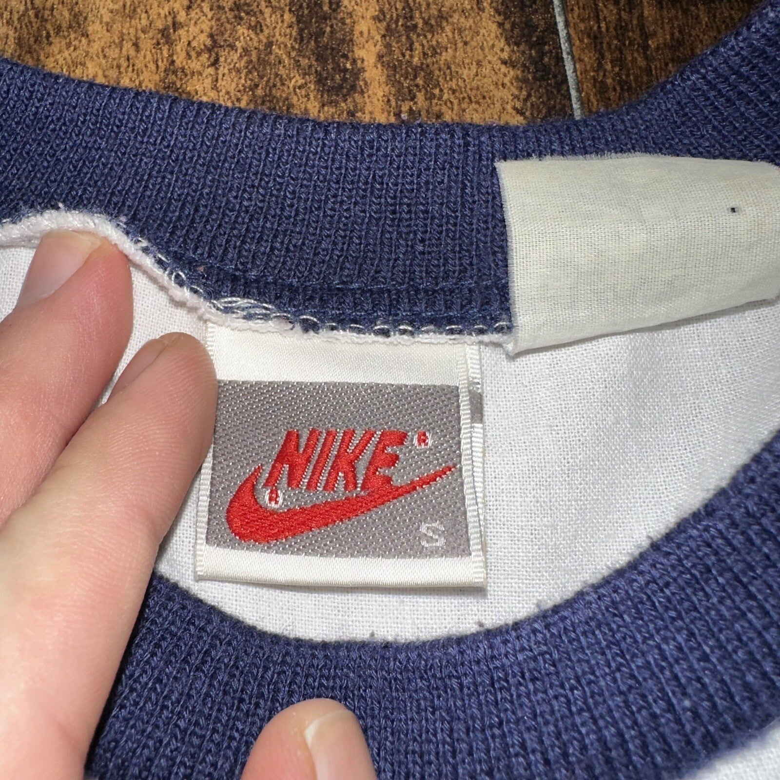 Nike Vintage Sweatshirt T Shirt Volleyball 80s Jumper Sports Jordan Rap 90s Cool