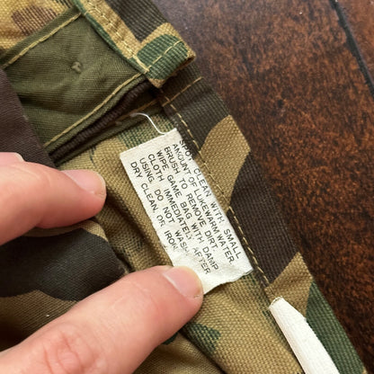 VTG Black Sheep Vest L Camouflage Japan Tan Hunting Game Pocket Frogskin