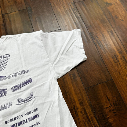 Carousel Cruise Cars 2002 VTG T Shirt Nascar Racing Old Antique Salem Riverfront