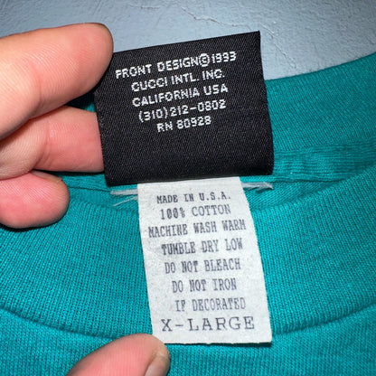 New Orleans Big Easy Embroidery VTG T Shirt 90s Single Stitch Travel USA Fun