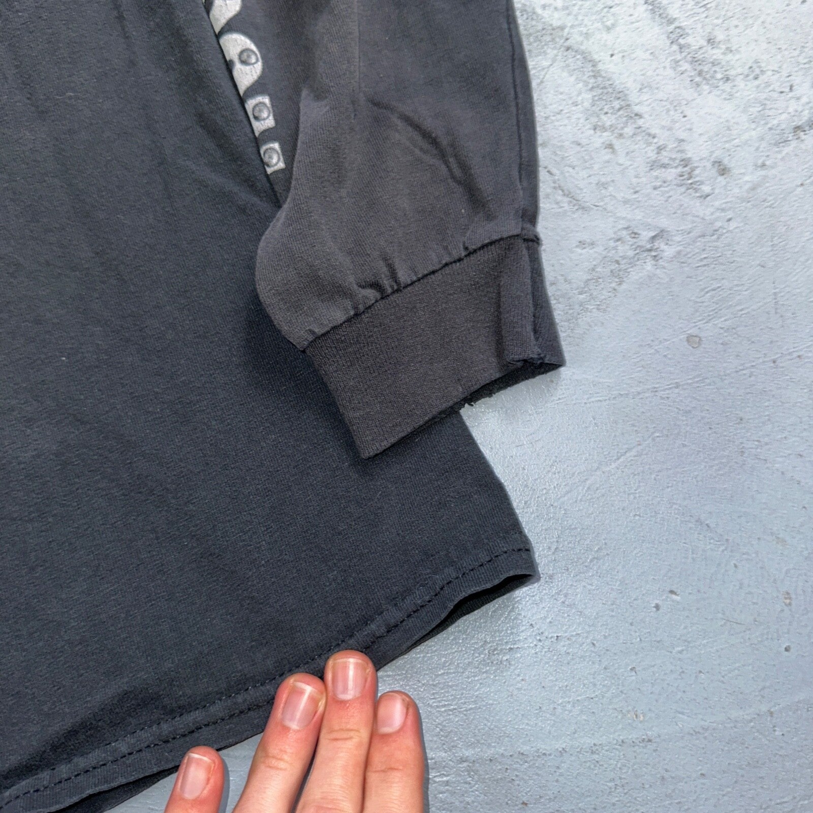 Harley Davidson Y2K Long Sleeve Grunge VTG T Shirt Cleveland Ohio Music 2000s