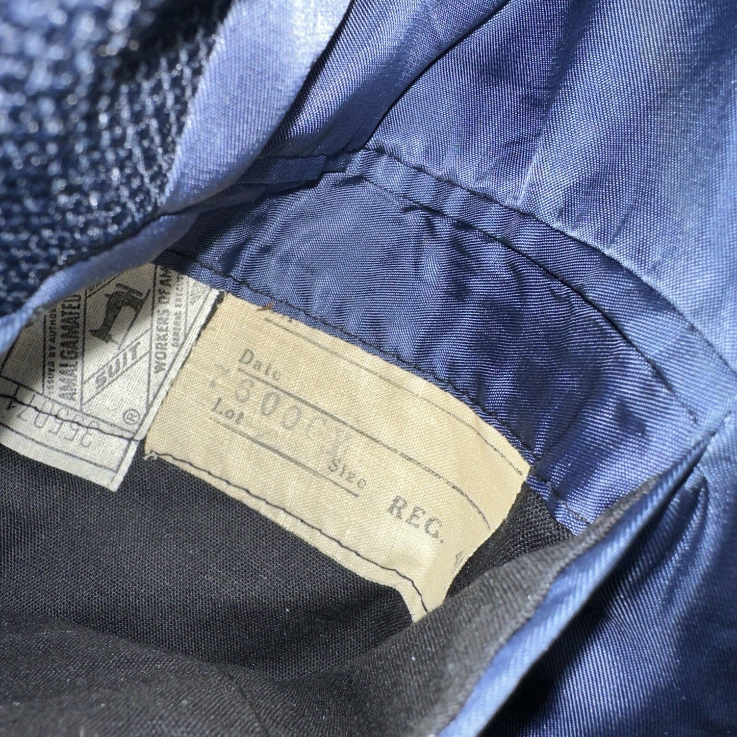 Kingsridge Blazer Mens 40 Blue Vintage Sport Coat Suit Jacket Union USA 1970s