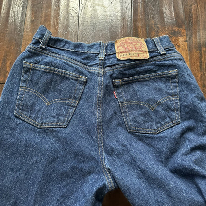 VTG 90s Levi’s 501 XX 18501-0193 Dark Wash High Waist Button Fly Jeans 28x31 80s