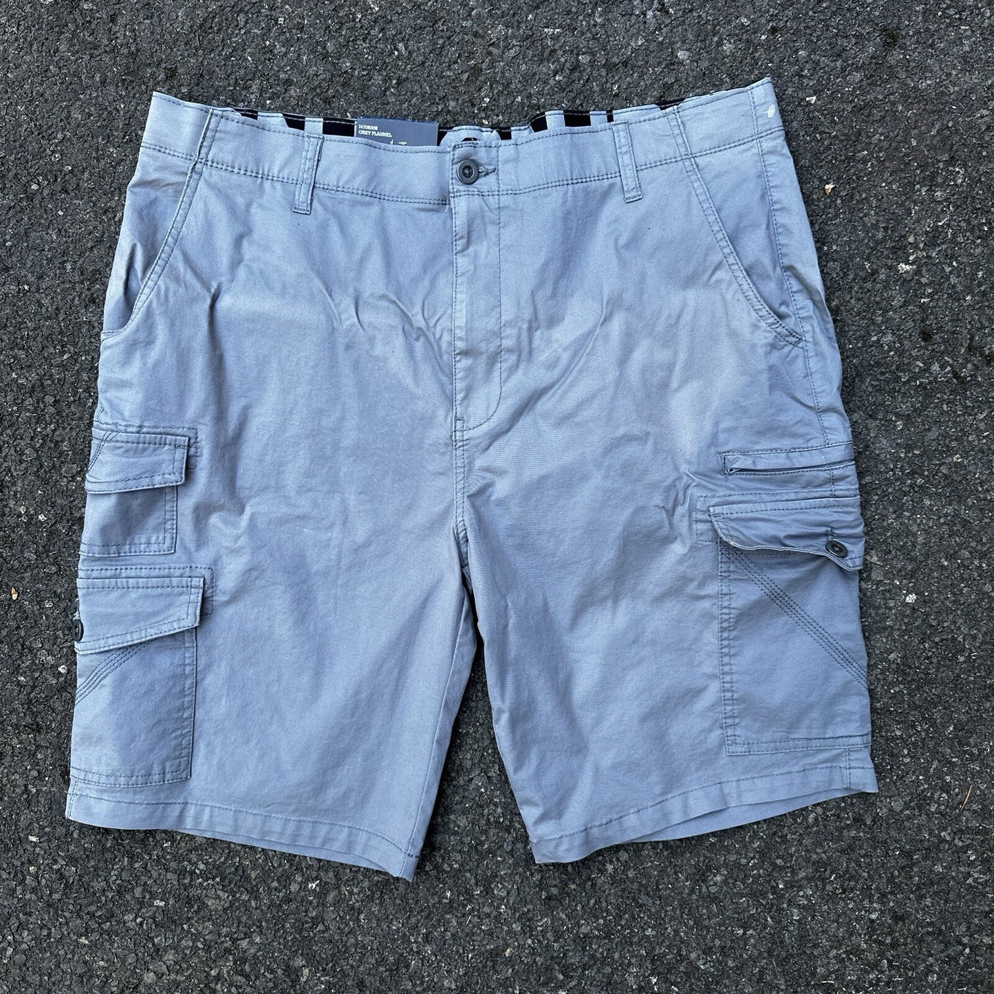 Iron Co. Men's NWT 38 Comfort Waistband Regular Fit Stretch Cargo Short