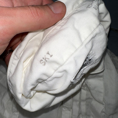 Vtg 1940s Arrow Mitoga Sanforized Formal Shirt 15 - 33 Tuxedo Dress White