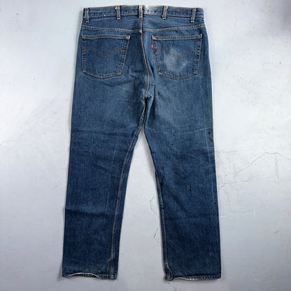 Levis 501 Vintage 80s USA XX Straight Leg Jeans Blue Light Wash 40x33 Act 38x29