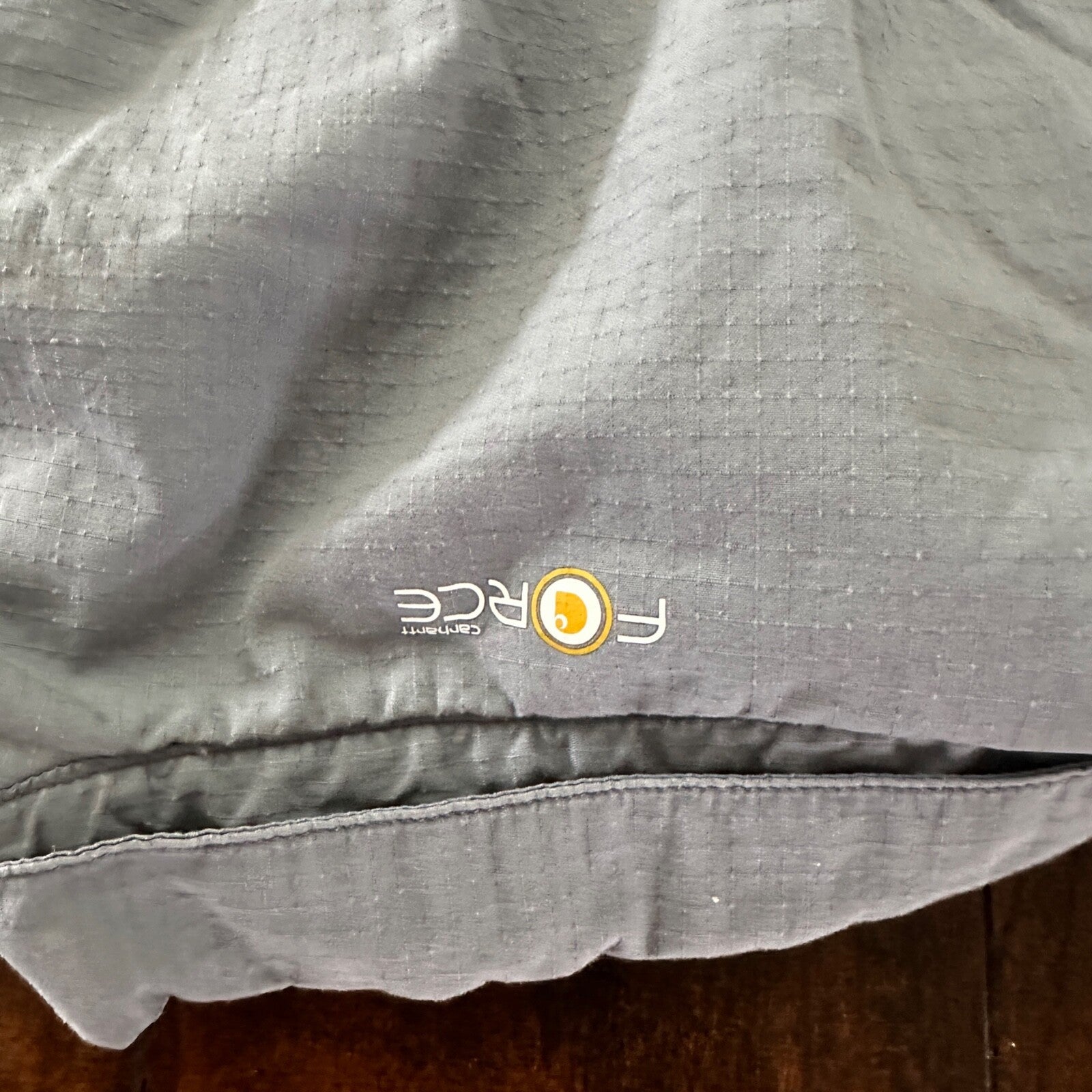 Carhartt Button Shirt XL Blue Force Long Sleeve Shirt Vented Relaxed Fit 101290