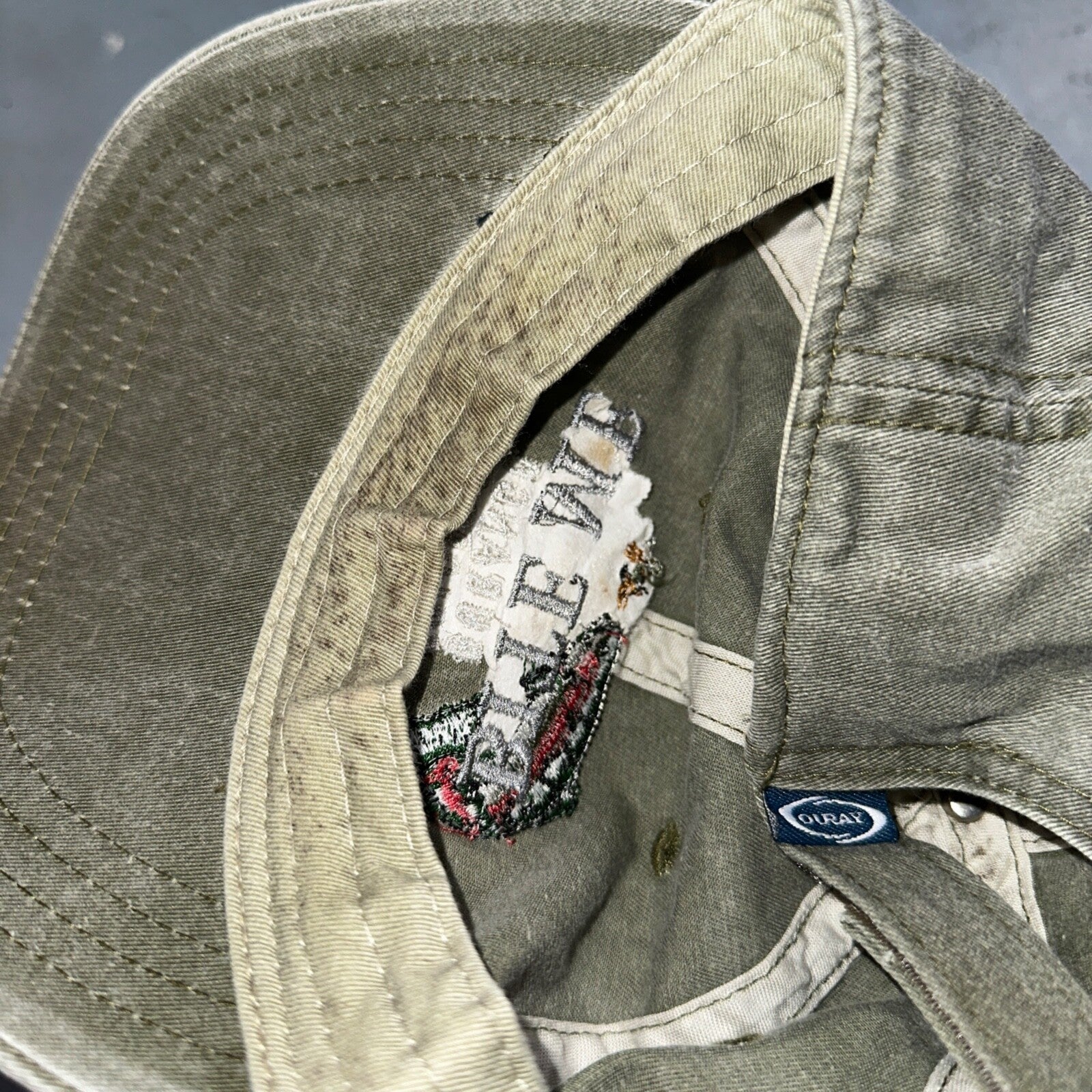 Bite Me Colorado Durango VTG Hat Cap Snapback Fish Fishing Hunting Camo Ocean