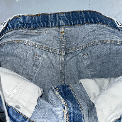 Levis 517 Vintage 80s USA Red Tab Bootcut Flare Blue Denim Jeans Act 34x30