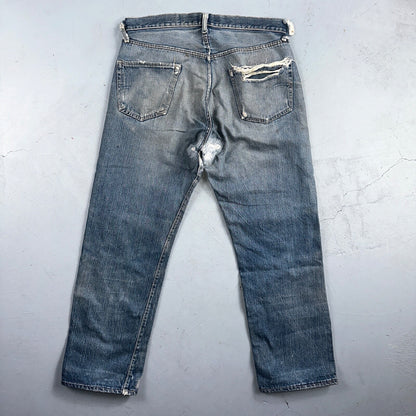 Levis 501 Big E Vintage 60s Redline Selvedge USA XX 1960s Jeans 66 Act 34x28