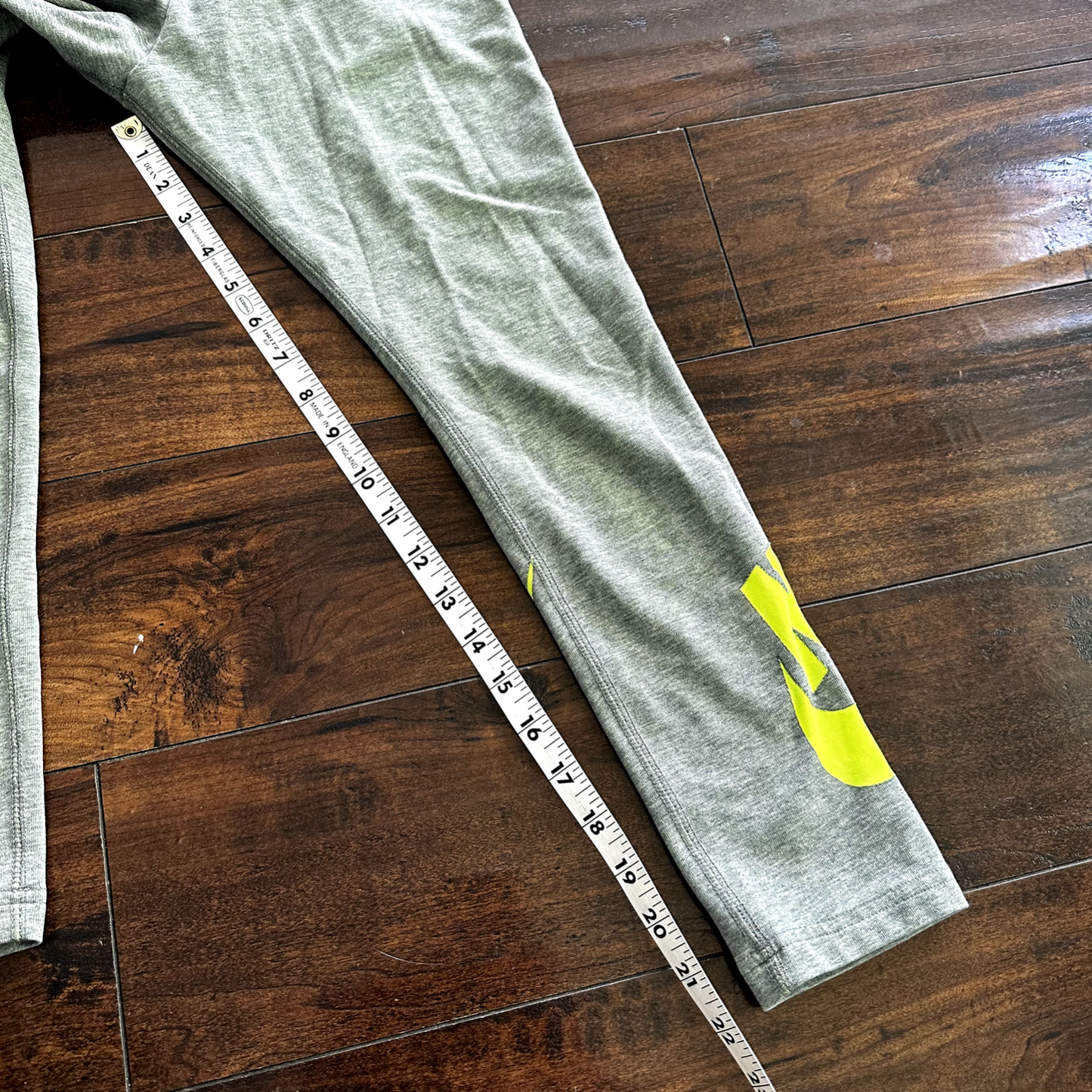 Nike Leggings Womens XS Green Dri-Fit Compression Breathable Running Ladies