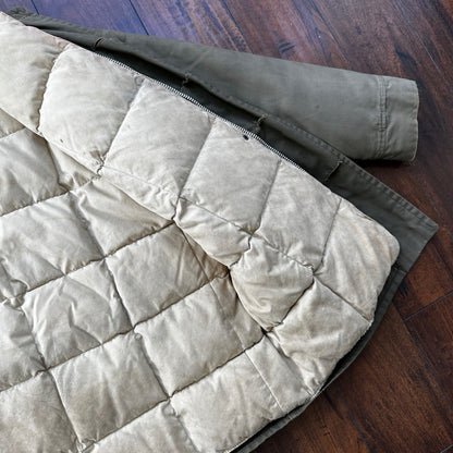 VTG 70's Pioneer Sportswear Men's Med Down Insulated Puffer Coat Jacket Shell