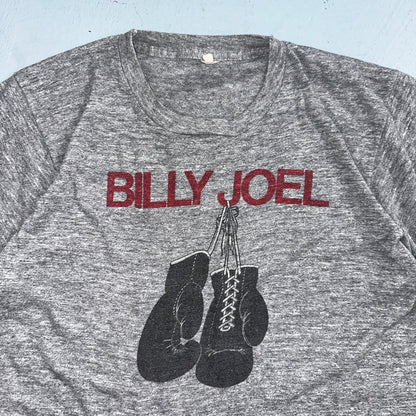 Billy Joel RARE Concert 1977 VTG T Shirt American Tour Boxing 70s Original Band
